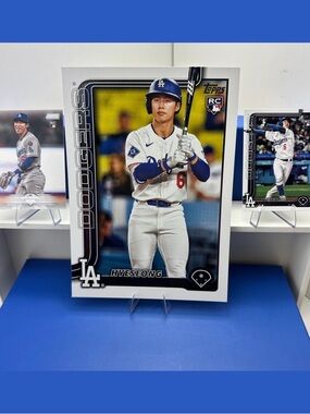 ⚾️Hyeseong Kim Dodgers Rookie cards w/ one jumbo rookie card
